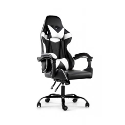 Silla Gamer Lumax ROM negro/blanco NNET