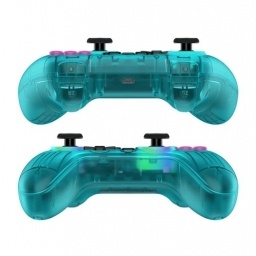 Control GameSir T4 Nova HD Rumble verde azulado Bluetooth NNET