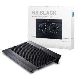 Bandeja notebook Deepcool N8 negra NNET