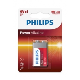 Bateria alcalina Philips 9V NNET