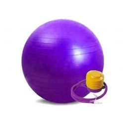 PELOTA DE PILATES 65CM VIOLETA NNET