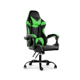 Silla Gamer Lumax ROM negro/verde NNET