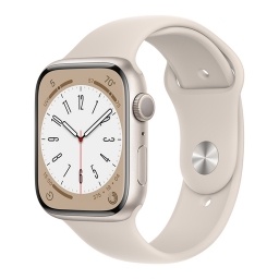 APPLE WATCH S8 45MM STARLIGHT BLANCO NNET