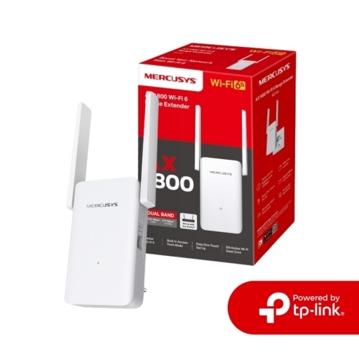 Extensor de Cobertura WiFi 6 AX1800 MERCUSYS ME70X NNET