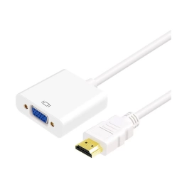 Adaptador Anbyte HDMI macho a VGA hembra con Cable de Audio