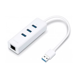 Adaptador de Red TP-LINK UE330 | USB 3.0 a Ethernet Gigabit y 3 puertos USB NNET