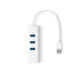 Adaptador de Red USB TP-Link UE330 con Hub de 3 Puertos USB 3.0