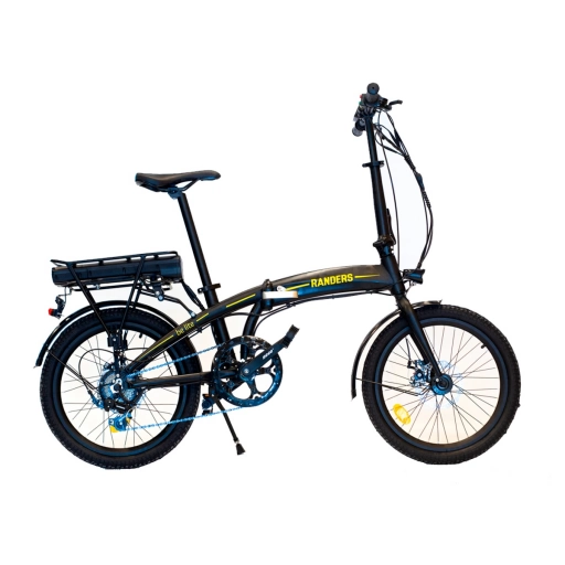 Bicicleta Elctrica Plegable BKE-E2001 Rodado 20 Negro