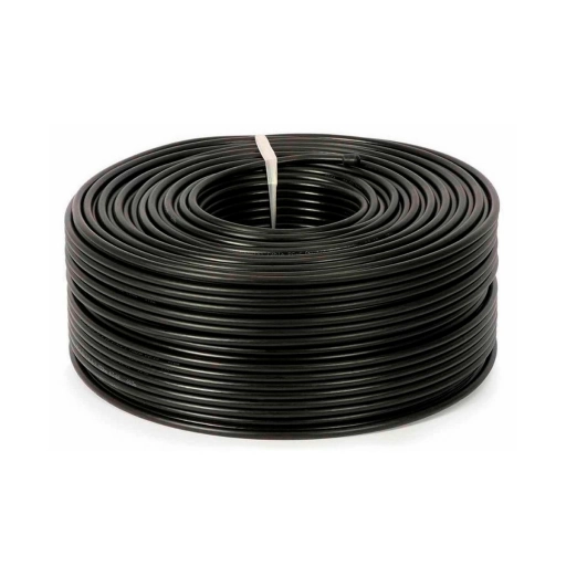 Cable siames NRG+ Coaxil y corriente 100mts 