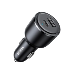 Cargador de Auto Ugreen 65W con 2 Puertos USB