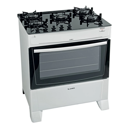 Cocina a Supergs James 5 Hornallas C695V Blanco