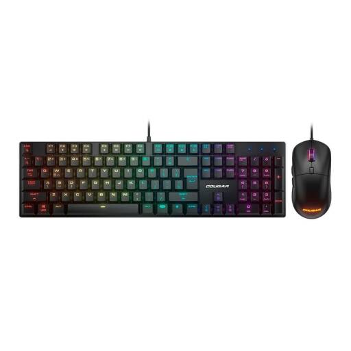 Combo Gamer Cougar Combat Teclado + Mouse