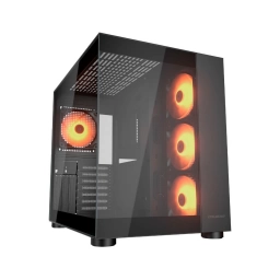 Gabinete Gamer Cougar FV150 RGB Negro