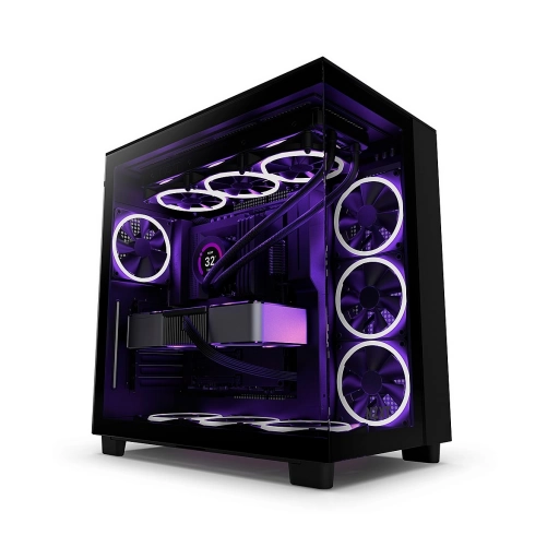 Gabinete Gamer NZXT H9 Flow Negro