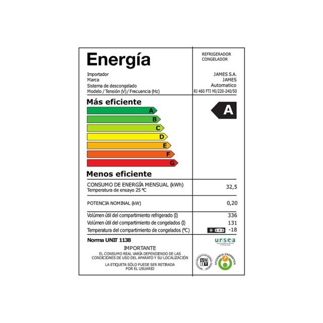 Este electrodoméstico de alta capacidad es perfecto para familias grandes, permitiendo organizar fácilmente todos tus productos