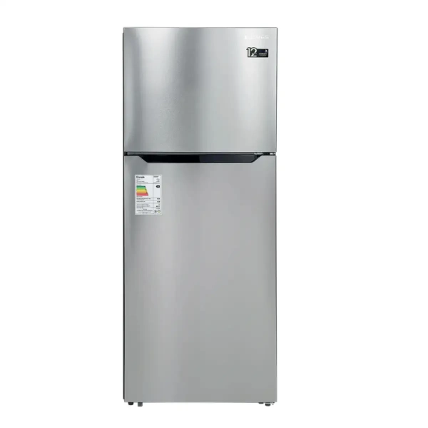 Heladera James RJ 575 INV INOX 575L, No Frost, Inverter, eficiente y espaciosa.