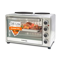 Horno Elctrico Punktal PK-36 Inox. 1500W con Timer