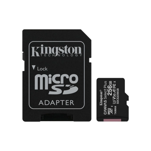 Memoria MicroSD 256GB Kingston Select Plus