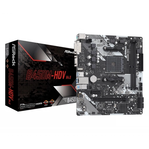 Motherboard Asrock B450M HDV R4.0 Socket AM4