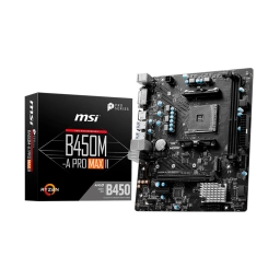 Motherboard MSI B450M-A PRO Max II Socket AM4