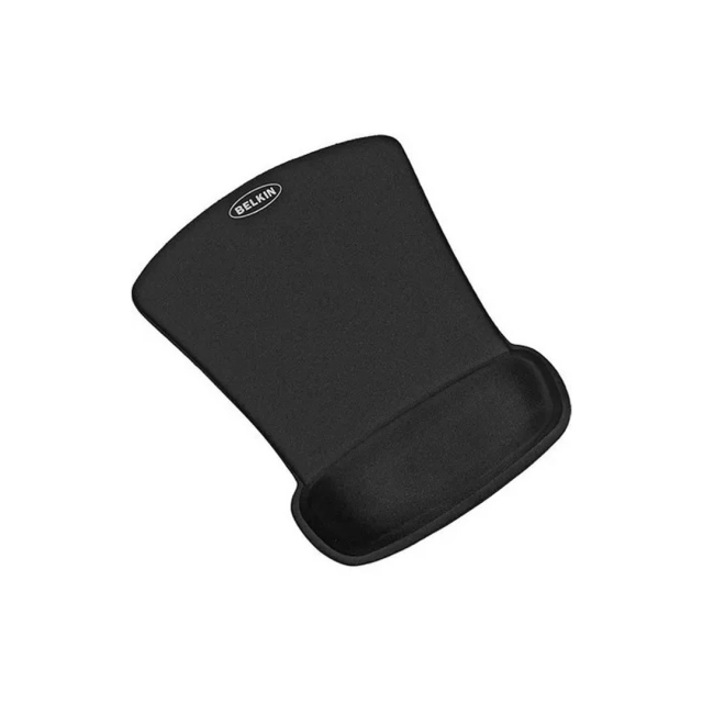 El Mouse Pad con gel WaveRest de Belkin le permite introducir datos de forma más cómoda.