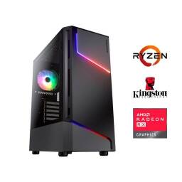 PC Gamer Ryzen 5 4500 16GB 500GB SSD RX580 8GB