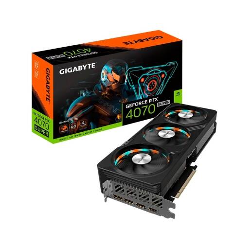 Tarjeta de Video Gigabyte GeForce RTX4070 Super 12GB GDDR6X