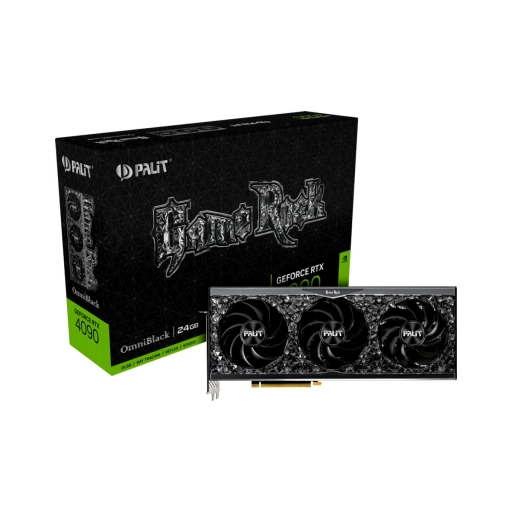 Tarjeta de Video Palit GeForce RTX 4090 24GB GameRock OmniBlack