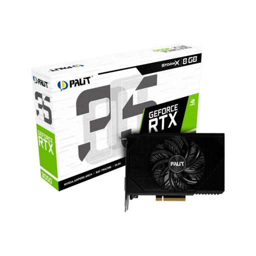 Tarjeta de Video Palit GeForce RTX3050 StormX 8GB GDDR6