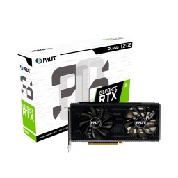 Tarjeta de Video Palit GeForce RTX3060 Dual 12GB GDDR6