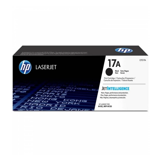 Toner HP 17A Negro Rendimiento 1600 Copias